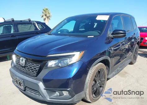 2019 Honda Passport Sport из США, поврежденный, VIN 5FNYF7H21KB001551
